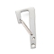 Non-Tarnish 304 Stainless Steel Keychain Clasp Findings, Stainless Steel Color, Num.7, 24.5x11x5mm