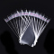 OPP Cellophane Bags, Rectangle, Clear, 8x4cm, Unilateral Thickness: 0.035mm, Inner Measure: 6x4cm