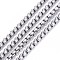 Tarnish Resistant 304 Stainless Steel Box Chains, with Spool, Unwelded, Stainless Steel Color, Link: 2x2mm, about 32.8 Feet(10m)/roll