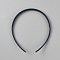Resin Hair Bands Hair Accessories for Women Girls, Marine Blue, 142x130x12mm, Inner Diameter: 128mm