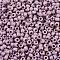 TOHO Round Seed Beads, Japanese Seed Beads, (412F) Purple Opaque Rainbow Matte, 11/0, 2.2mm, Hole: 0.8mm, about 5555pcs/50g
