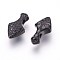 304 Stainless Steel Pendants, Arrow, Gunmetal, 15x8x4.7mm, Hole: 1.8mm