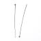 Tarnish Resistant 304 Stainless Steel Ball Head pins, Stainless Steel Color, 50mm, Pin: 0.7mm, 21 Gauge, Head: 2mm