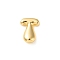 Brass Pendants, Cadmium Free & Nickel Free & Lead Free, Real 18K Gold Plated, Letter T, 23x17x7mm, Hole: 2x3mm