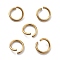 Ion Plating(IP) 304 Stainless Steel Open Jump Rings, Real 18K Gold Plated, 10.5x1.4mm, Inner Diameter: 7.5mm