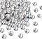 Preciosa® Crystal Hotfix Flatback Stones, Czech Crystal, Round(438 11 612 Chaton Rose VIVA 12 ®), 00030 Crystal, SS6(1.9~2.1mm)