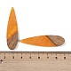 Большие подвески из смолы и дерева WOOD-F015-08H-3