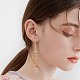 Наборы для изготовления филигранных сережек своими руками DIY-SZ0008-74-7