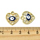Подвески из эмали из сплава с УФ-покрытием FIND-B039-01G-07-3