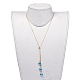 Серьги и колье с подвесками SJEW-JS01075-04-5