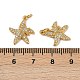 Латунные микро проложить кубического циркония подвески KK-I358-065G-01-3