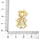 Латунные микро проложить кубического циркония подвески KK-D317-104G-3