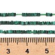 Природного малахита бисер нитей G-G271-G01-1x1.5mm-5