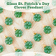 60 шт. Стеклянные подвески GLAA-DC0001-08-4