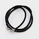 Плетеные кожаные шнуры X-NCOR-D002-533mm-17-1