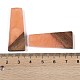 Подвески из смолы и дерева WOOD-F015-04F-3