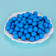 Круглые силиконовые фокусные бусины SI-JX0046A-26-3