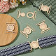 6 комплект боковых пряжек из цинкового сплава FIND-BC0013-98A-5