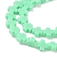 Синтетические коралловые бусины ниток CORA-L044-A21-3