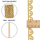 Отделка из бисера из абс-пластика OCOR-WH0066-89B-2