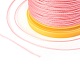 Круглый вощеный полиэфирный шнур YC-E004-0.65mm-N605-3