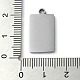 Подвески из нержавеющей стали 304 STAS-D025-06P-02-3
