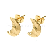 Фурнитура для сережек-гвоздиков из нержавеющей стали 304 STAS-L024-003G-10