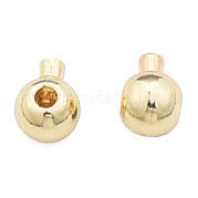 Зажимные бусины из латуни KK-N259-05