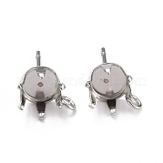Серьги-гвоздики из нержавеющей стали 304 STAS-B004-01P-A