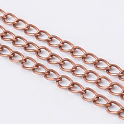 Латунные витой цепочки CHC-Q001-5x4mm-R