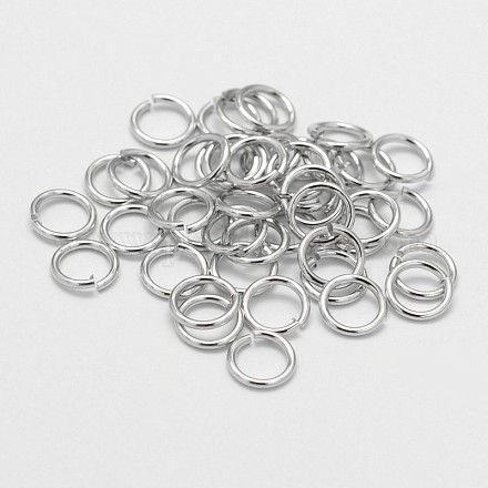 Открытые прыжковые кольца из экологически чистой латуни X-KK-M165-5mm-03P-NR-1