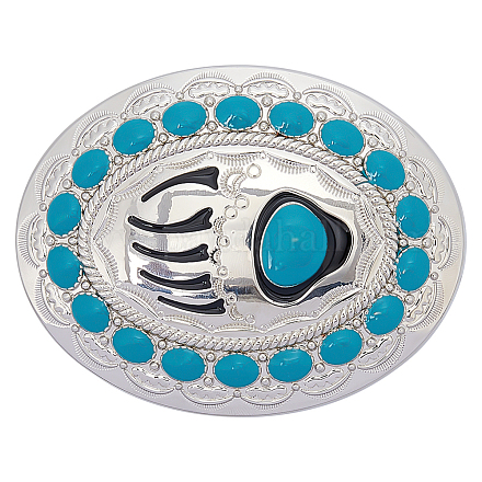 Застежки-пряжки из сплава эмали FIND-WH0126-367-1