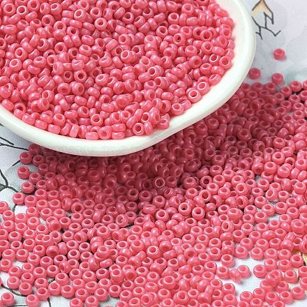 Выпечка краска стеклянные бусины SEED-P006-03A-08-1
