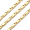 Brass Oval Link Chains, Lead Free & Cadmium Free, Rack Plating, Long-Lasting Plated, with Spool, Soldered, Real 18K Gold Plated, 8.5x3x1.5mm