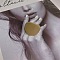 Oval Resin Finger Rings for Women, Tan, Inner Diameter: 17mm