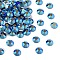 Preciosa® MAXIMA Crystal No Hotfix Flatback Stones, Czech Crystal, Dura Foiling, Round(438 11 615 Chaton Rose), 30240 200 Cobalt Blue AB, SS16(3.8~4mm)