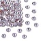 Preciosa® MAXIMA Crystal No Hotfix Flatback Stones, Czech Crystal, Dura Foiling, Round(438 11 615 Chaton Rose), 20110 Mesmera, SS6(1.9~2.1mm)