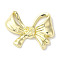 Rack Plating Alloy Pendants, Cadmium Free & Nickel Free & Lead Free, Bowknot, Golden, 33x40x7mm, Hole: 5x14mm