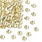 Preciosa® MAXIMA Crystal No Hotfix Flatback Stones, Czech Crystal, Dura Foiling, Round(438 11 615 Chaton Rose), 80100 Jonquil, SS10(2.7~2.9mm)