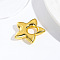 Brass Pendants, Star, Golden, 32x33.5x6.5mm, Hole: 10x10mm