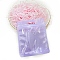 Macaron Color Plastic Yin-yang Zip Lock Bags, Resealable Packaging Bags, Self Seal Bags, Rectangle, Violet, 10x8.5cm