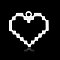 Non-Tarnish 201 Stainless Steel Pendants, Heart, Stainless Steel Color, 16x18x1mm, Hole: 1.4mm