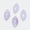 Natural Amethyst Cabochons, Horse Eye, 19.5x10x5mm