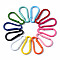 Aluminum Rock Climbing Carabiners, Key Clasps, Quick Links, Mixed Color, 46x22.5x4.5mm, Inner Diameter: 39x16mm