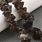 Natural Smoky Quartz Beads Strands, Raw Rough Stone, Nuggets, 7~25x8~24.5x5~16mm, Hole: 0.9~1mm, about 14~28pcs/strand,  7.48''~8.43''(19~21.4cm)