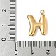 Подвески с инициалами из нержавеющей стали 304 STAS-S186-12H-G-3