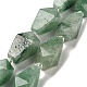 Природный зеленый бисер пряди клубники кварца G-NH0005-B10-01A-2