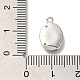Латунные микро проложить кубического циркония подвески KK-U038-20P-3