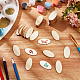 Незаконченные вырезы из дерева DIY-WH0410-60-4
