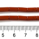 Натуральные красные яшмы бусы пряди G-B091-A05-01-5